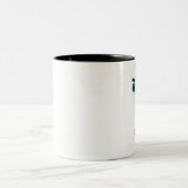 Verwirren Sie nicht mit Großmutter! Zweifarbige Tasse (Mittel)