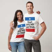 Verwirren Sie nicht mit homosexuellem Texas T-Shirt (Unisex)