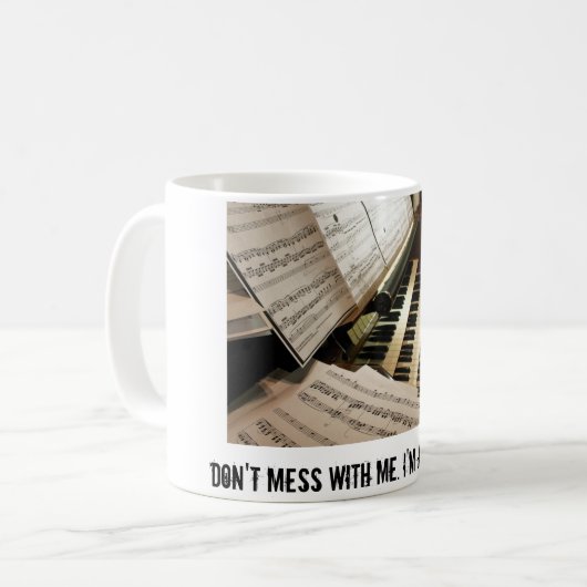 Verwirren Sie nicht mit mir Tasse (Vorderseite Links)