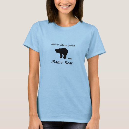 Verwirren Sie nicht mit Mutter Bear T-Shirt (Vorderseite)