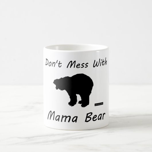 Verwirren Sie nicht mit Mutter Bear - Tasse (Mittel)