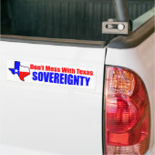 Verwirren Sie nicht mit Texas-Souveränität! Autoaufkleber (Auf Lkw)