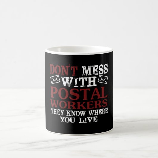 Verwirren Sie nicht Postangestellter Kaffeetasse (Mittel)