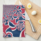 Verwirren von Kaleidoskop Art Print Handtuch (Viertel Falte)