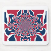 Verwirren von Kaleidoskop Art Print Mousepad (Vorne)