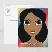 verwirrend postkarte (Vorne/Hinten)
