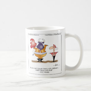 VERWIRRENDE BULL-Tasse bis April McCallum Kaffeetasse