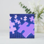 Verwirreneinladungen Einladung (Stehend Vorderseite)