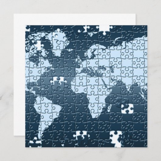 Verwirrt!Einladungen Einladung (Vorne/Hinten)