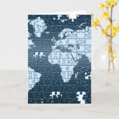 Verwirrt! Gruß-Karte Karte (Gelbe Blume)