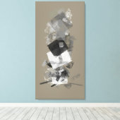 verwirrt leinwanddruck (Insitu (Holzboden))