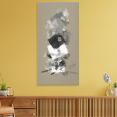 verwirrt leinwanddruck (Insitu (Wohnzimmer))