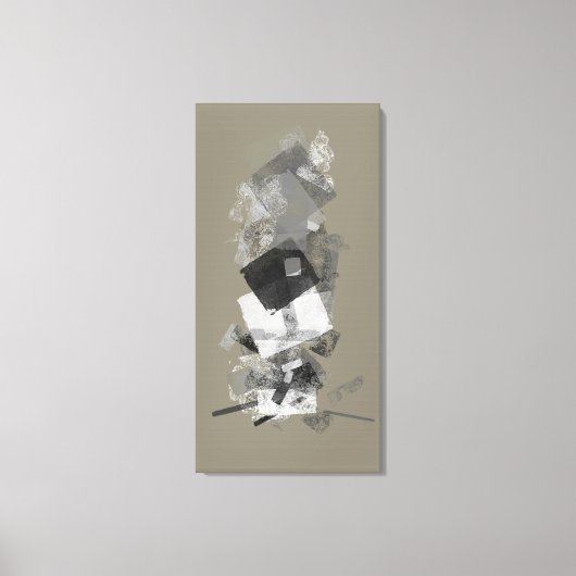 verwirrt leinwanddruck (Vorderseite)