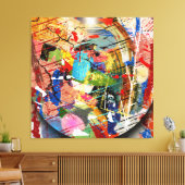 verwirrt leinwanddruck (Insitu (Wohnzimmer))