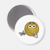 verwirrt magnet (Vorderseite/Rückseite)