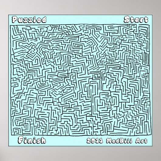 verwirrt poster (Vorne)