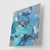 Verwirrt Quadratische Wanduhr (Winkel)