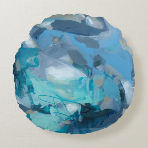 Verwirrt Rundes Kissen