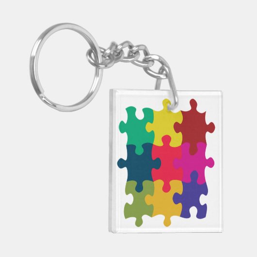 verwirrt schlüsselanhänger (Vorderseite links)