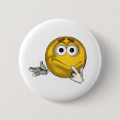 Verwirrt - Toon Button (Vorderseite)