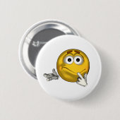 Verwirrt - Toon Button (Vorne & Hinten)