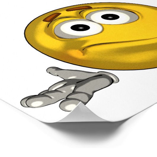 Verwirrt - Toon Poster (Ecke)