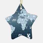 Verwirrt! Verzierung Keramikornament (Links)