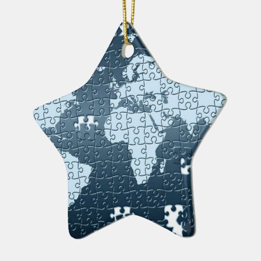 Verwirrt! Verzierung Keramikornament (Links)