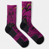 Verwirrte Bunny Crew Socken (Rechts)