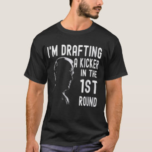 Verwirrte Drafting Kicker Funny Fantasy Football D T-Shirt