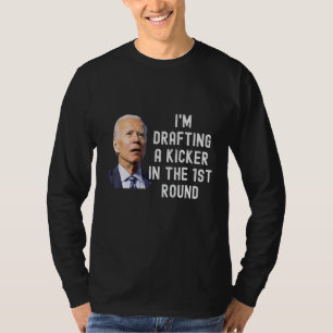 Verwirrte Drafting Kicker Funny Fantasy Football D T-Shirt