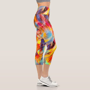Verwirrte Gedanken Capri Leggings