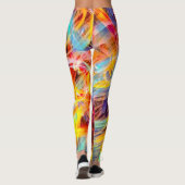 Verwirrte Gedanken Leggings (Rückseite)
