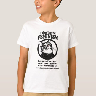 Verwirrte Katzen (Sweetie in einem Kreisentwurf) T-Shirt