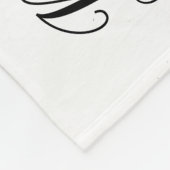 Verwirrte Nantucket Insel Fleecedecke (Ecke)