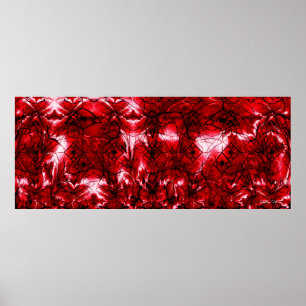 Verwirrte Ornamentation Poster