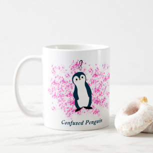 Verwirrte Pinguin-Tasse Kaffeetasse