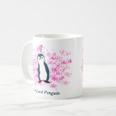Verwirrte Pinguin-Tasse Kaffeetasse (Vorderseite Links)