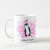 Verwirrte Pinguin-Tasse Kaffeetasse (Links)