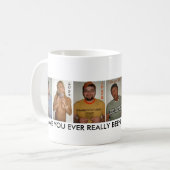 Verwirrte Tassen-Schuss-begrenzte Ausgabe Kaffeetasse (Vorderseite Links)