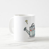 Verwirrte Wasserdose Kaffeetasse (Vorderseite Links)