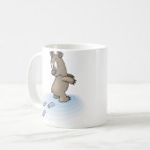 Verwirrter Bär Kaffeetasse (Vorderseite Links)