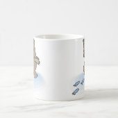 Verwirrter Bär Kaffeetasse (Mittel)