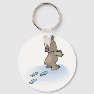 Verwirrter Bär Schlüsselanhänger