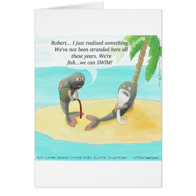 Verwirrter Fisch Funny (Vorne)