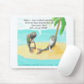 Verwirrter Fisch Lustig Mousepad (Mit Mouse)