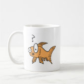 Verwirrter Goldfisch Kaffeetasse (Links)
