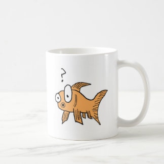 Verwirrter Goldfisch Kaffeetasse