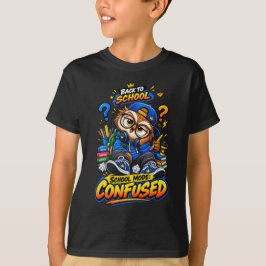 Verwirrter Schulmodus Lustiger Zurück zur Schule E T-Shirt