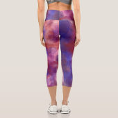 Verwirrter Speicher Capri Leggings (Rückseite)